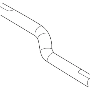 Engine Coolant Reservoir Hose - Mazda (CW01-15-384)