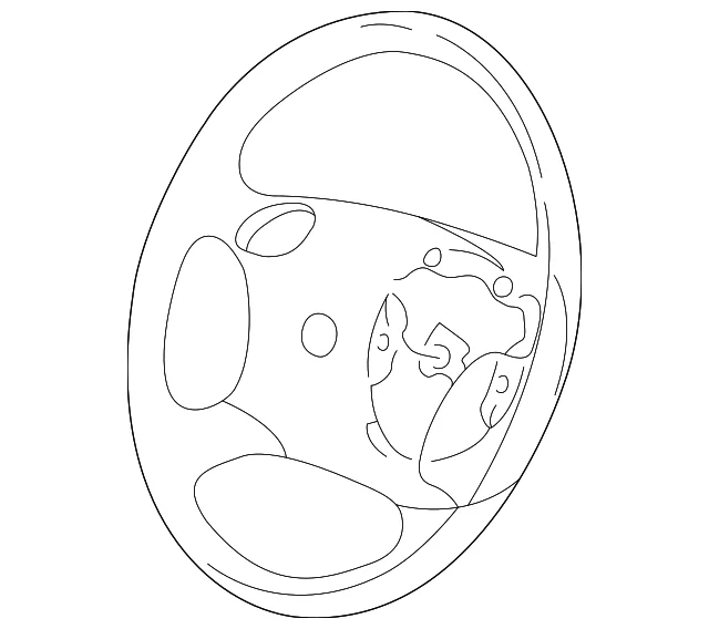 Steering Wheel - Mazda (ZZP1-32-980)
