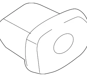 Backup Lamp Assembly Fastener - Mazda (EG21-51-146)