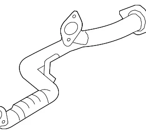 Front Pipe - Mazda (ZZD2-40-050B)