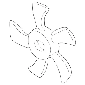 Fan Blade - Mazda (B595-15-140)