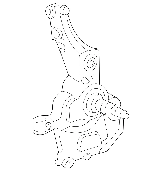 Knuckle - Mazda (ZZP0-33-020)