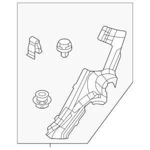 Lower Pillar Trim - Mazda (VA40-68-760B-02)