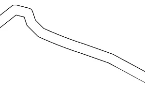Center Grille Gasket - Mazda (NE51-50-795A)
