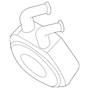 Oil Cooler Assembly - Mazda (AJ51-14-700)