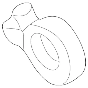 Air Cleaner Assembly Clip - Mazda (G030-67-016)
