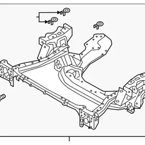 Engine Cradle - Mazda (N452-34-80X)