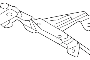 Vapor Canister Bracket - Mazda (PE5J-13-960)