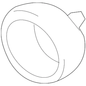 End Cover Cover - Mazda (DR61-50-C12A)
