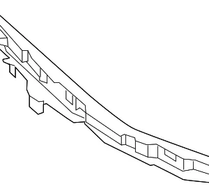 Upper Molding - Mazda (GRF5-64-924)