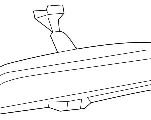 Mirror Inside - Mazda (TK21-69-220)