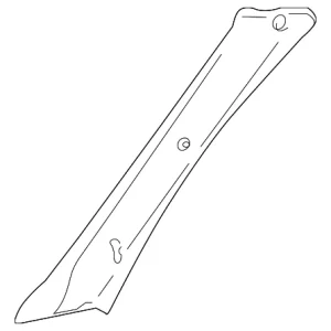 Windshield Pillar - Mazda (T001-68-160F-03)