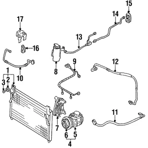 Receiver-Dehydrator - Mazda (LB50-61-500)
