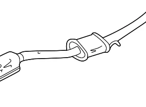 Catalytic Converter - Mazda (BP4X-20-55XK)