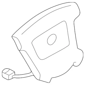 Driver Air Bag - Mazda (LE43-57-K00-80)