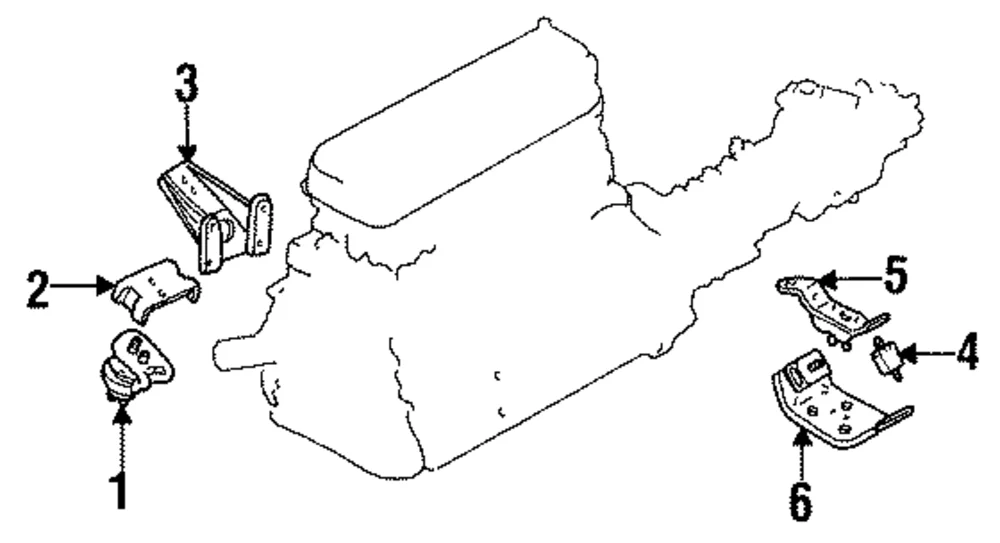 Stop Plate - Mazda (UE38-39-041B)