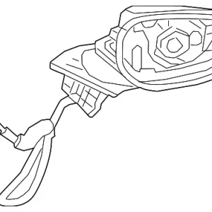 Mirror Assembly - Mazda (BENJ-69-181F)