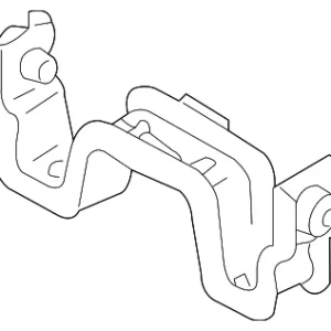 Console Assembly Rear Bracket - Mazda (EF91-64-416A)