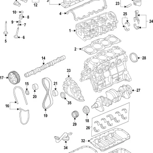 Bearing Set - Mazda (FE1H-11-SG0)