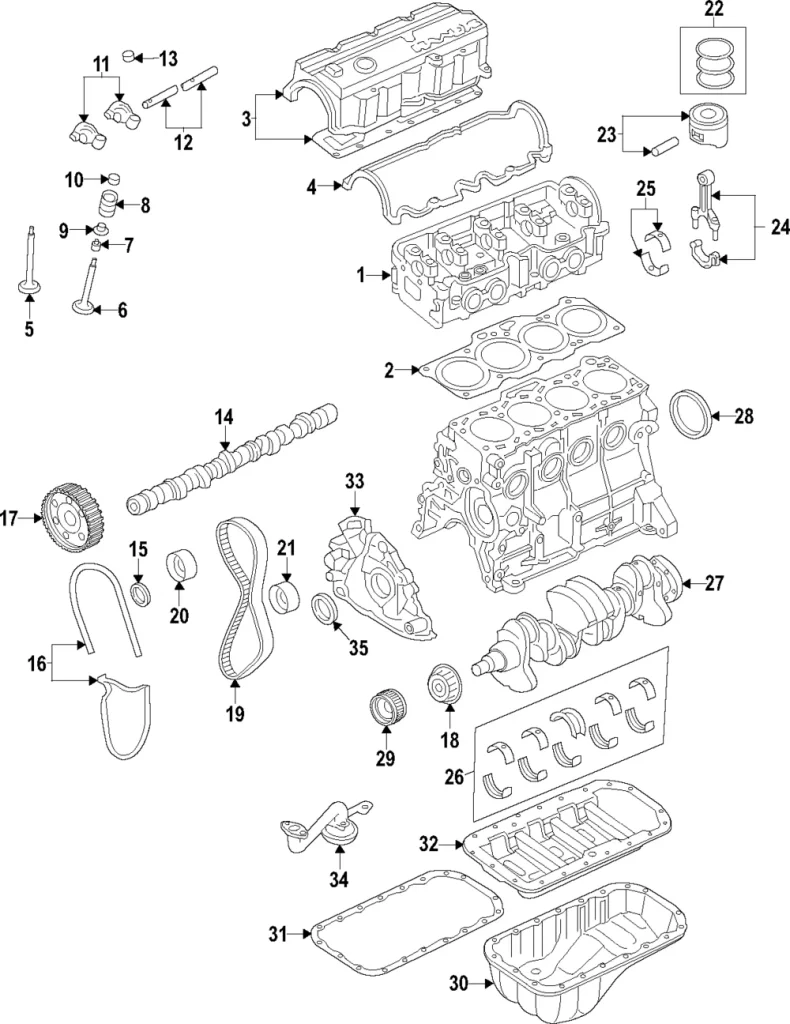 Oil Pan - Mazda (FE3N-10-400B)