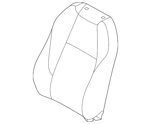 Seat Back Cover - Mazda (DGJ5-88-181-02)