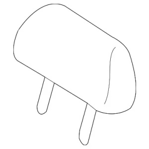 Headrest - Mazda (BL6J-88-240-65)