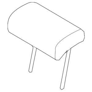 Headrest - Mazda (TD11-88-290-02)