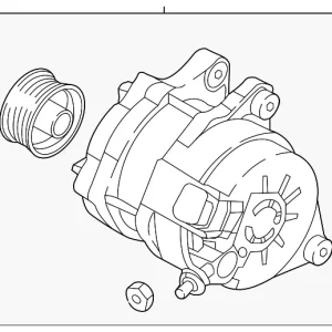 Alternator - Mazda (P31H-18-300B)