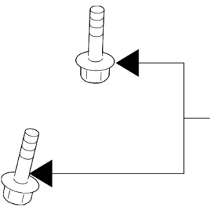 Cross-Member Bolt - Mazda (9YA0-2A-212)