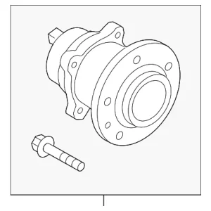 Hub Assembly - Mazda (NF47-33-04X)