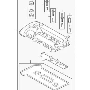 Valve Cover - Mazda (ZZD1-10-510B)