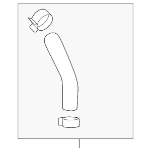 Water Hose - Mazda (PY8W-15-54Y)
