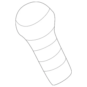 Pivot Shaft Bolt - Mazda (B455-67-369)