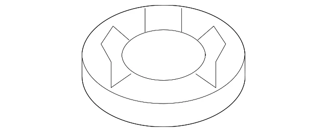 Suspension Cross-Member Front Bushing - Mazda (L206-28-88XC)