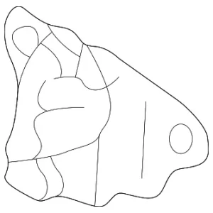 Lock - Mazda (BJ0E-56-620A)