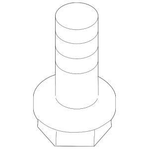 Bumper Cover Bolt - Mazda (9YA0-10-507)