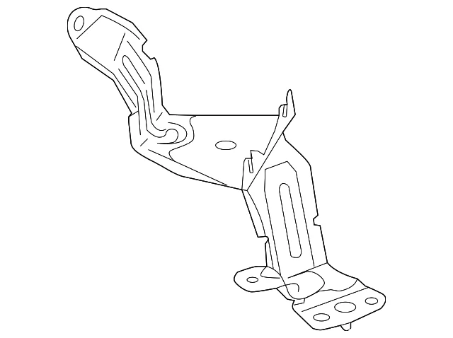 ABS Control Unit Bracket - Mazda (NA1J-43-310)