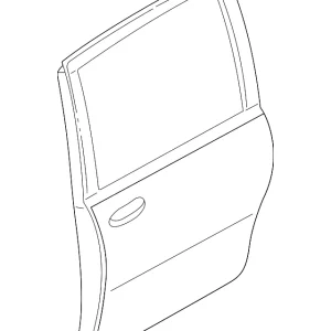 Door Shell - Mazda (LDY7-72-02XA)