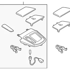 Shift Panel - Mazda (KD47-64-340C-02)