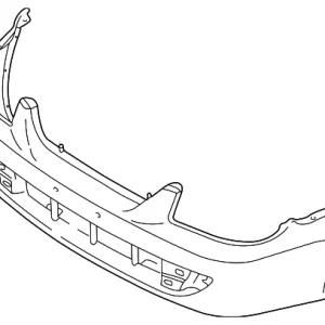Bumper Cover - Mazda (BL8D-50-031C-BB)