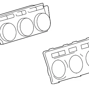Dash Control Unit - Mazda (GS3L-61-190E)