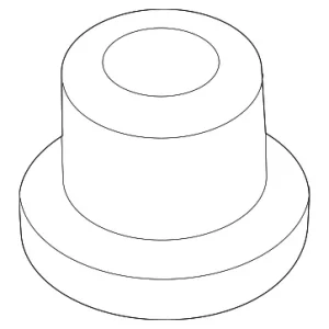 Radiator Assembly Insulator - Mazda (P51N-15-202)