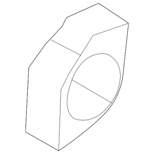 Outlet Hose Retainer - Mazda (CA07-15-547B)
