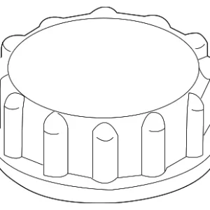 Reservoir Cap - Mazda (DR61-43-55Y)
