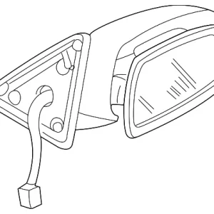 Mirror Assembly - Mazda (BJ0J-69-120E-52)