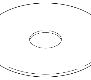 Spare Tire Panel - Mazda (BGVN-56-135)