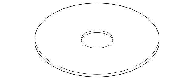Spare Tire Panel - Mazda (BGVN-56-135)