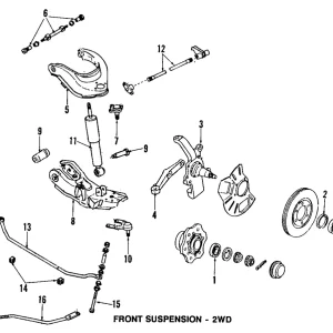 Upper Control Arm - Mazda (UE68-34-210A)