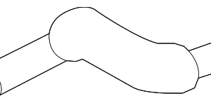 Vent Pipe - Mazda (KD35-42-561)