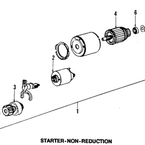 Starter - Mazda (N221-18-400R-00)